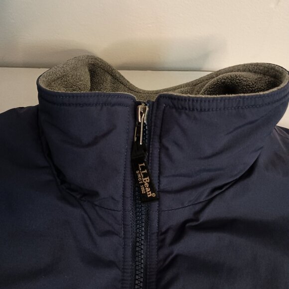 L.L. Bean Men’s WarmUp BomberJacket Fleece Lined Item 205107 Thinsulate Size XL - Picture 5 of 16